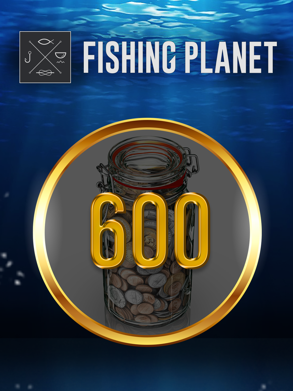 Fishing Planet: Money Pack 600 BAITCOINS - OfferImageTall