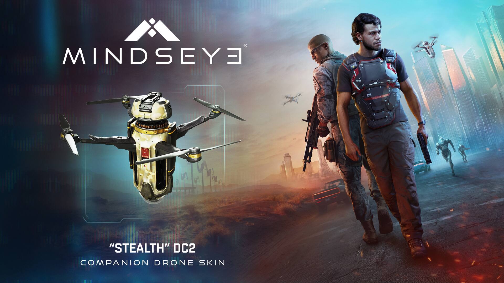 "Stealth" DC2  Companion Drone Skin