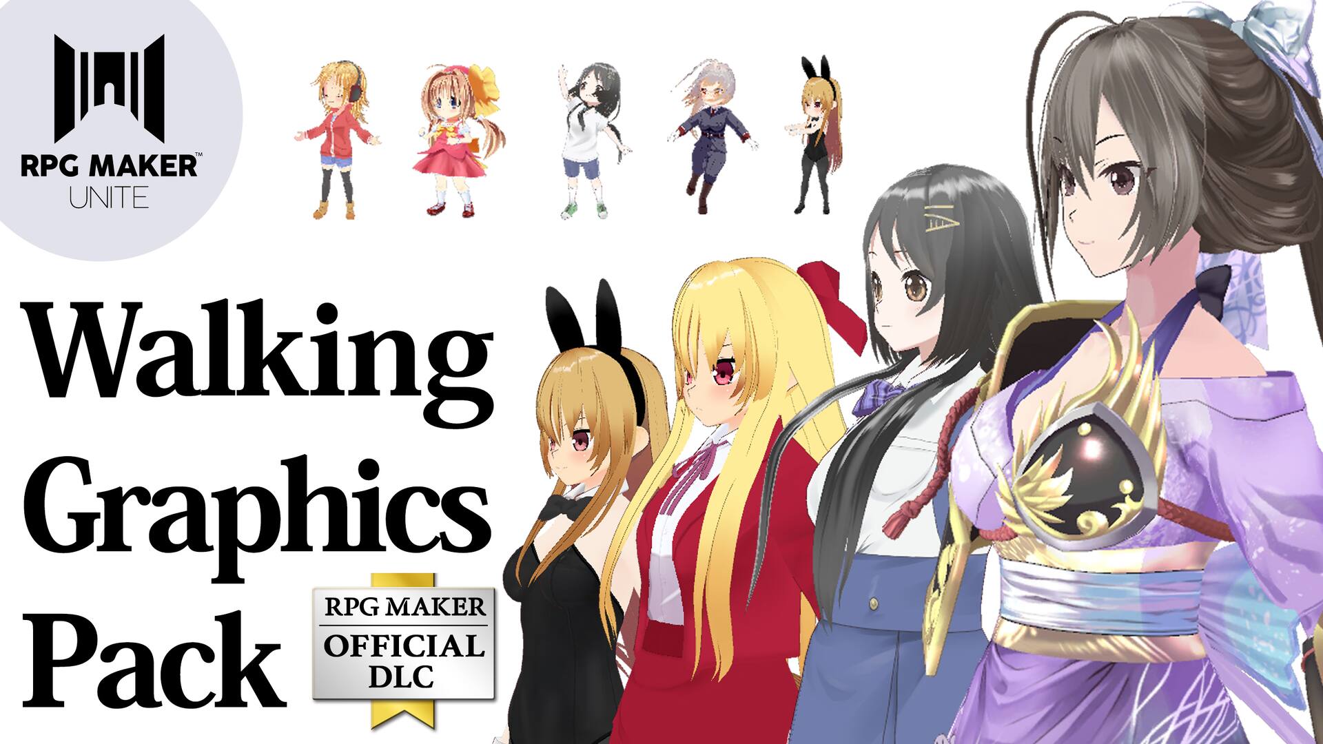 RPG Maker Unite Walking Graphics Pack