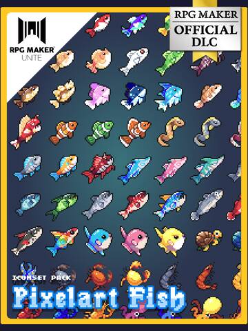 PIXELART FISH ICONS PACK