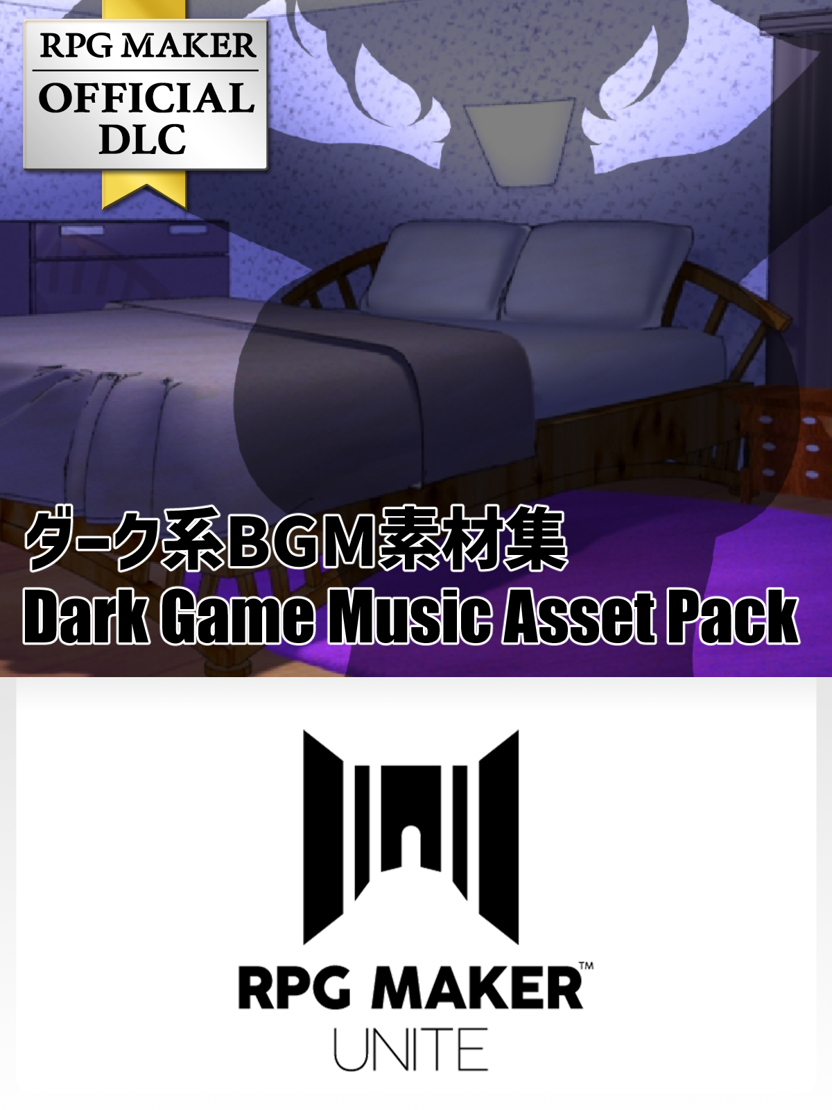 Dark Game Music Asset Pack banner