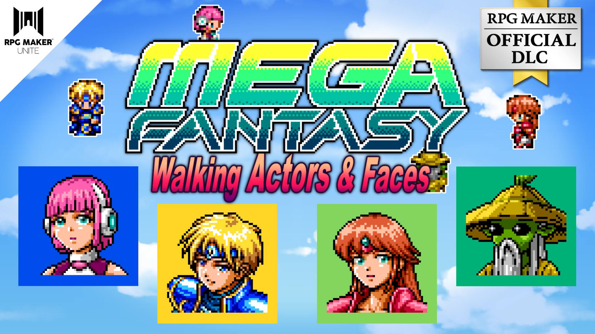 MEGA FANTASY Walking Actors and Faces