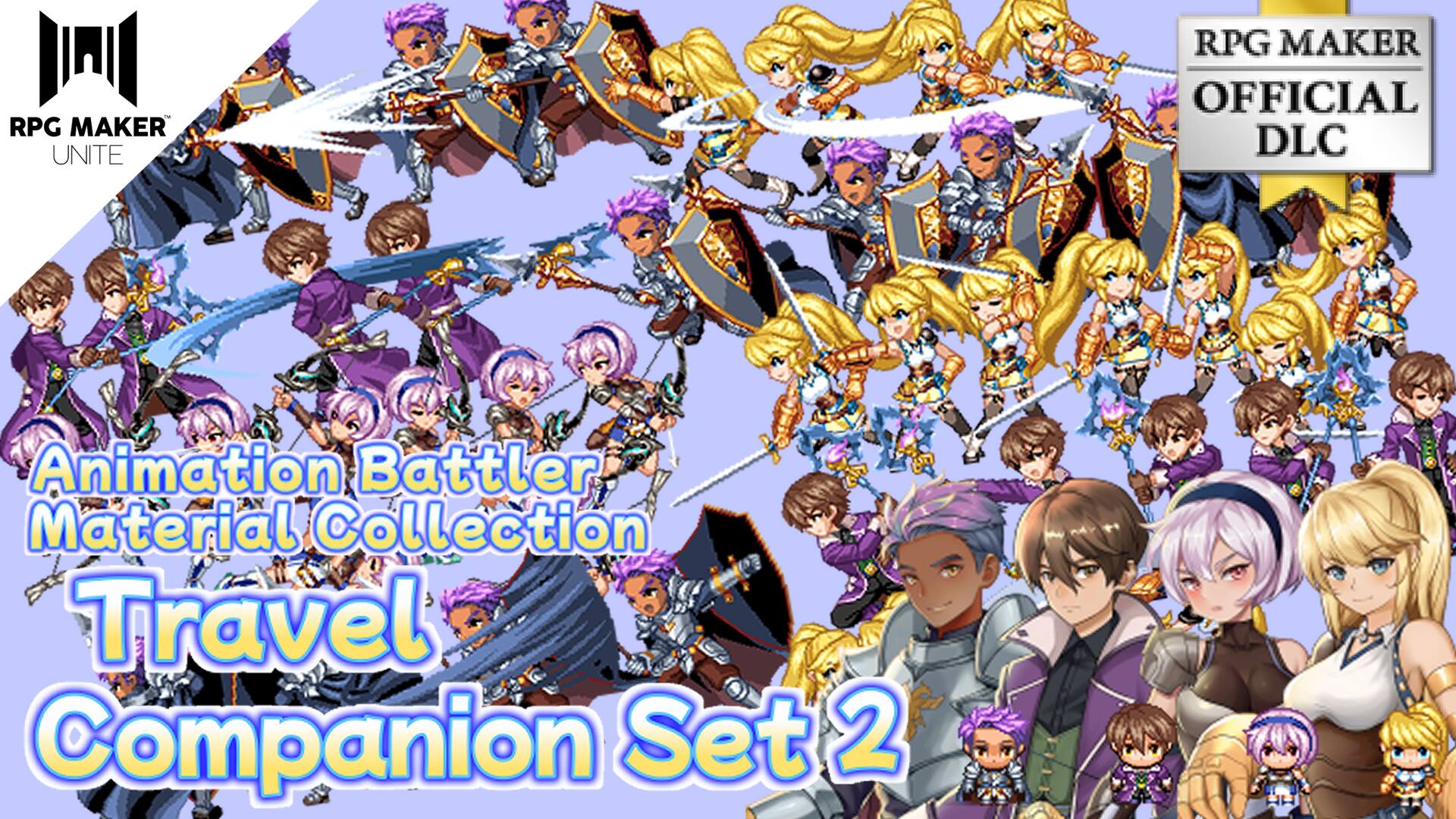Animation Battler Material Collection Travel Companion Set 2
