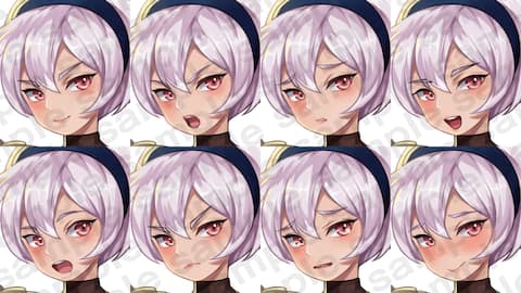 RPG Maker Unite Default Character Facial Expression Assets2 – Epic ...