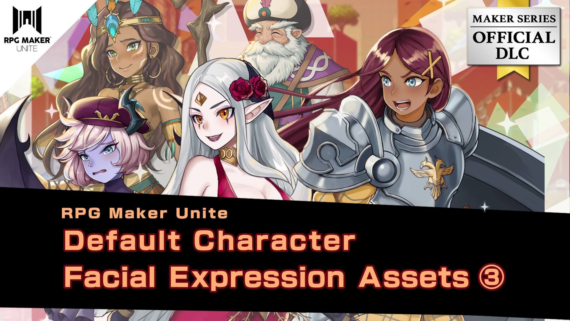 RPG Maker Unite Default Character Facial Expression Assets3