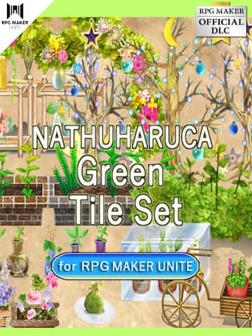 NATHUHARUCA Green Tilesets for RPG MAKER UNITE