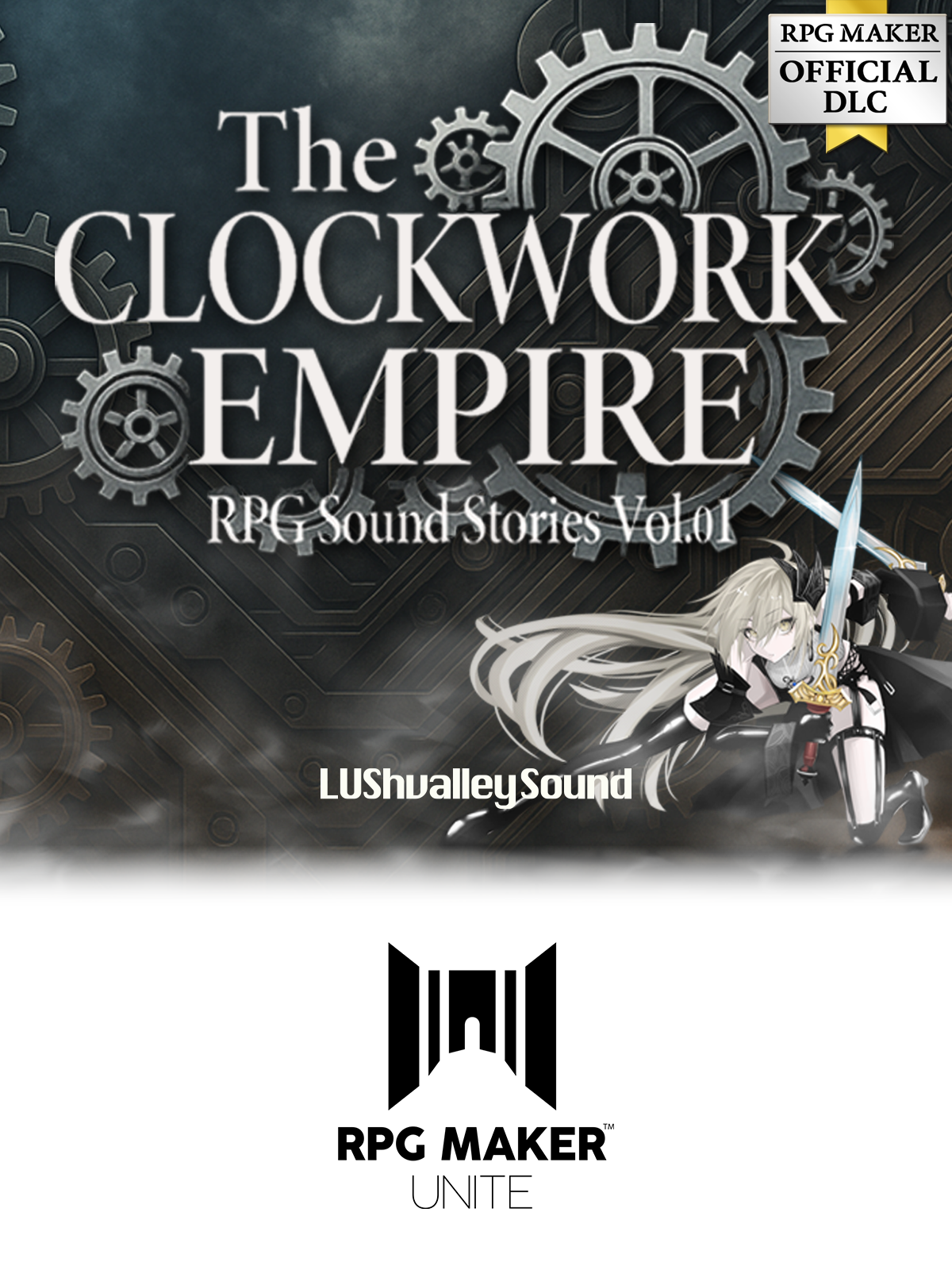 RPG Sound Stories Vol01 -The CLOCKWORK EMPIRE- banner