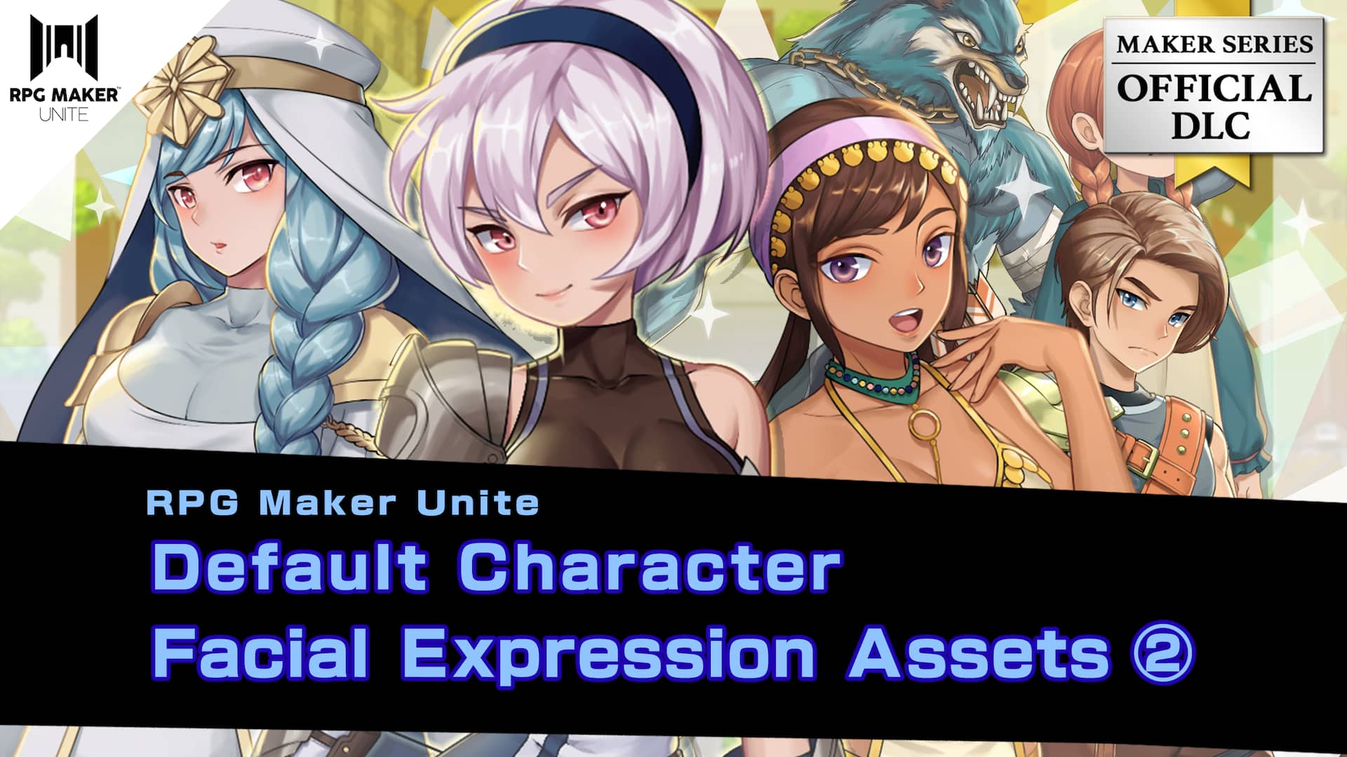 RPG Maker Unite Default Character Facial Expression Assets2