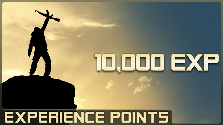 10,000 Experience Points