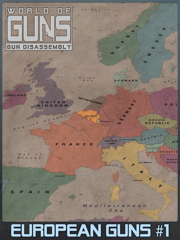 European Guns Pack #1