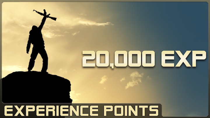 20,000 Experience Points