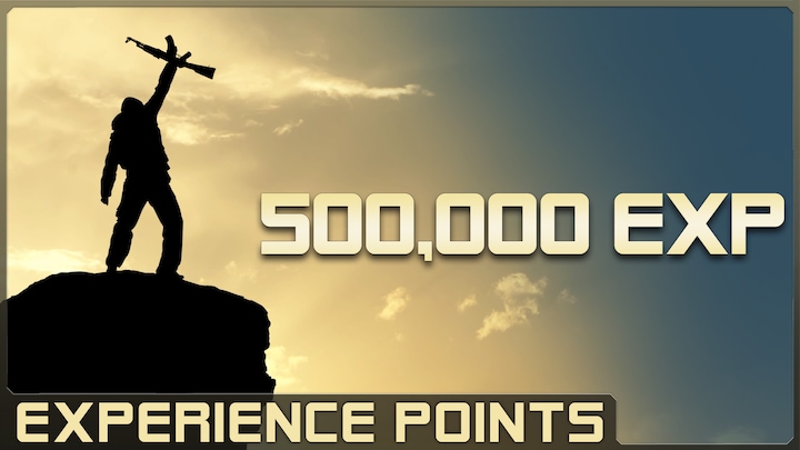 500,000 Experience Points