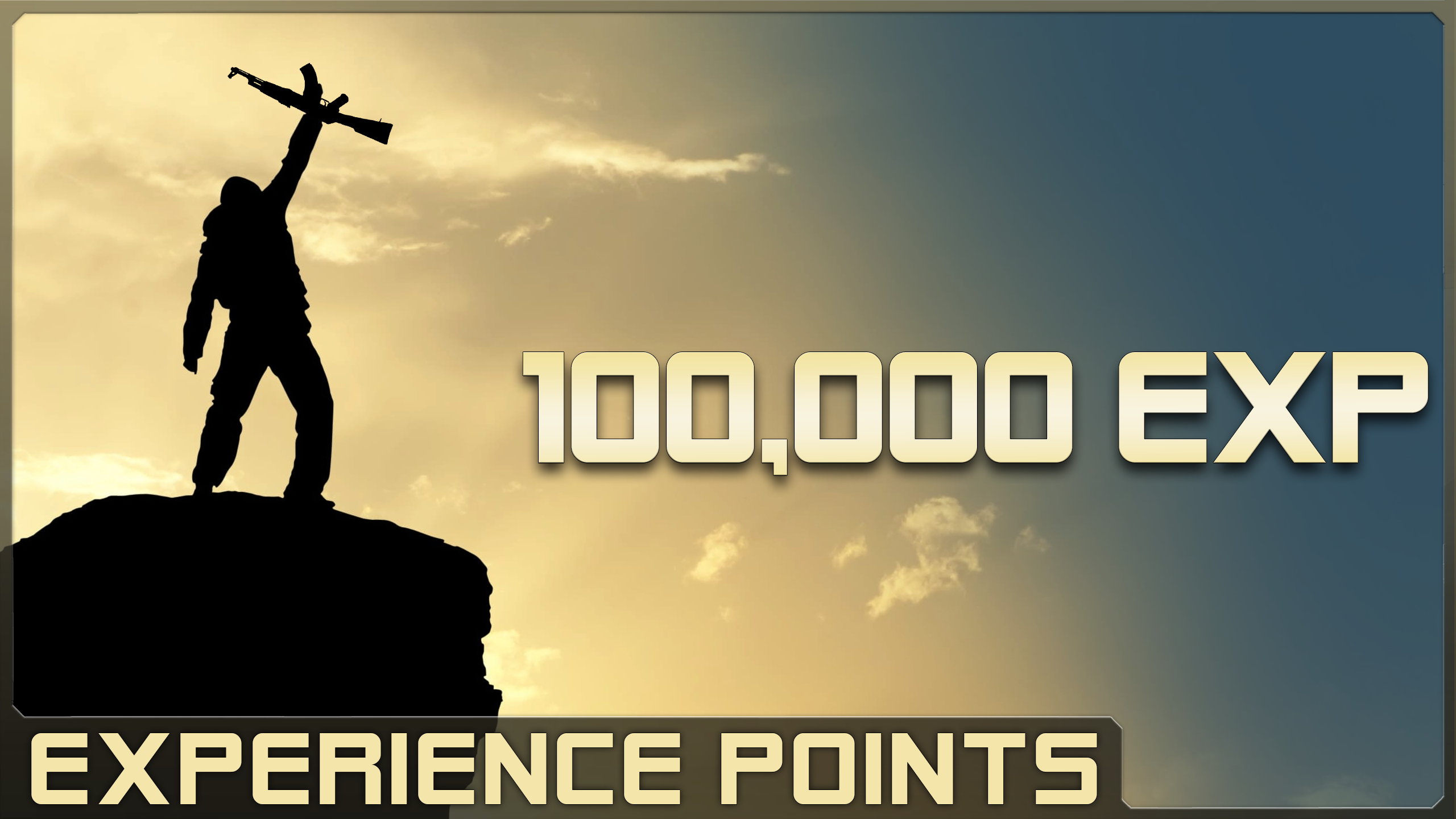 100,000 Experience Points
