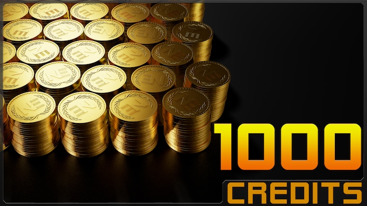 1,000 Credits