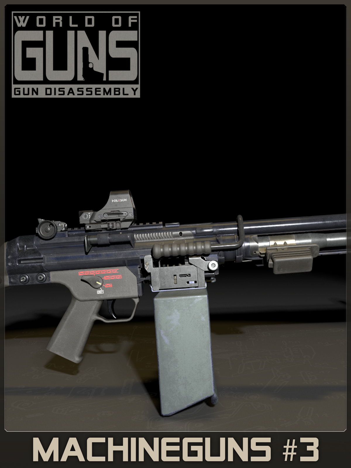 Machine Guns Pack #3