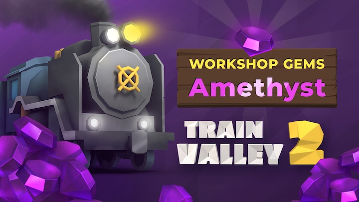 Train Valley 2: Workshop Gems - Amethyst