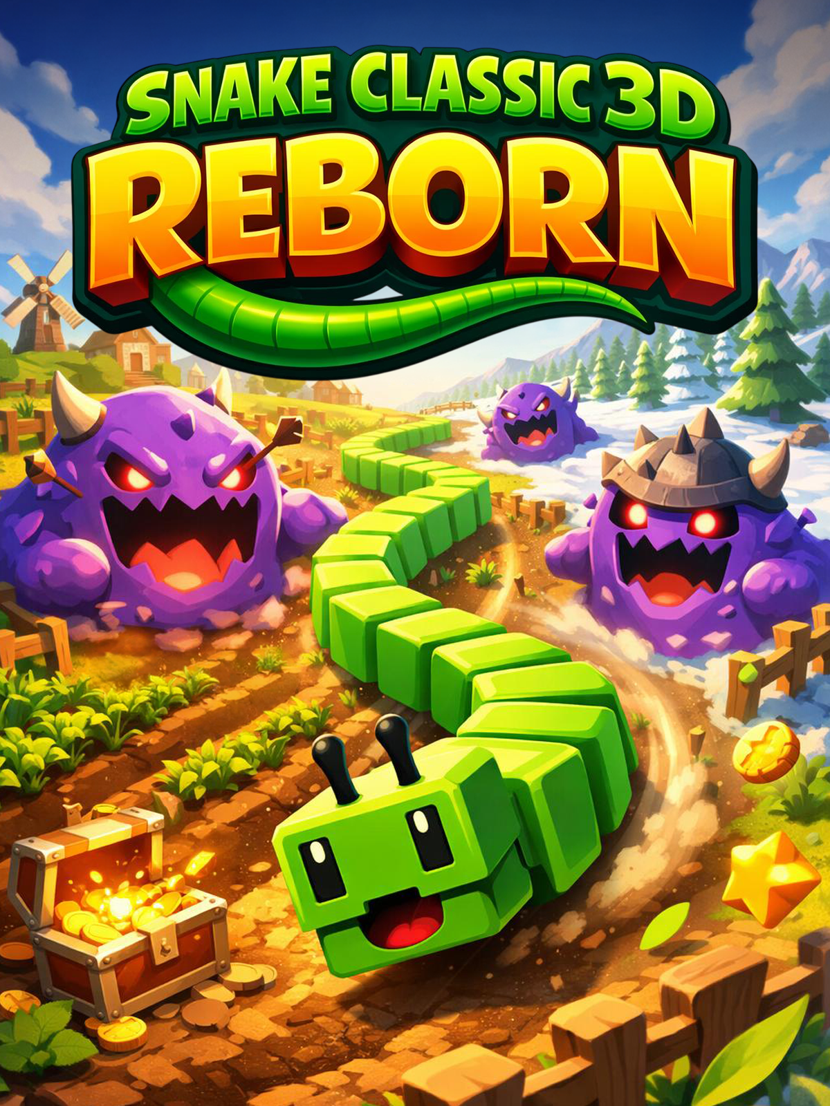 Snake Classic 3D Reborn