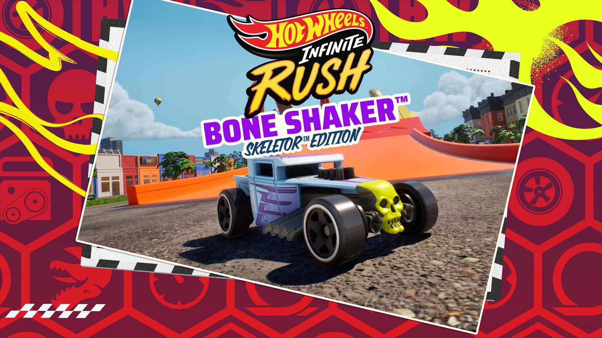 HOT WHEELS™ Infinite Rush - Bone Shaker™ Skeletor™ Edition