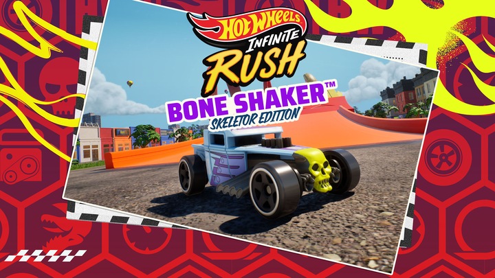 HOT WHEELS™ Infinite Rush - Bone Shaker™ Skeletor™ Edition