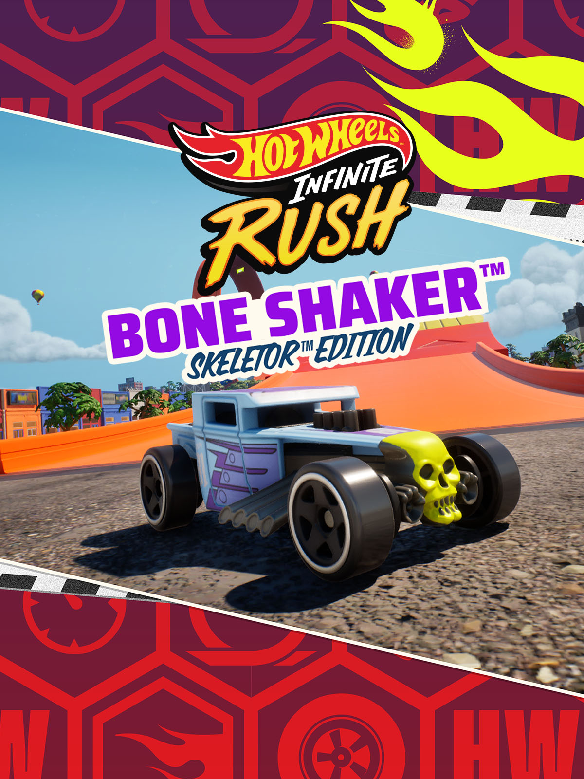 HOT WHEELS™ Infinite Rush - Bone Shaker™ Skeletor™ Edition