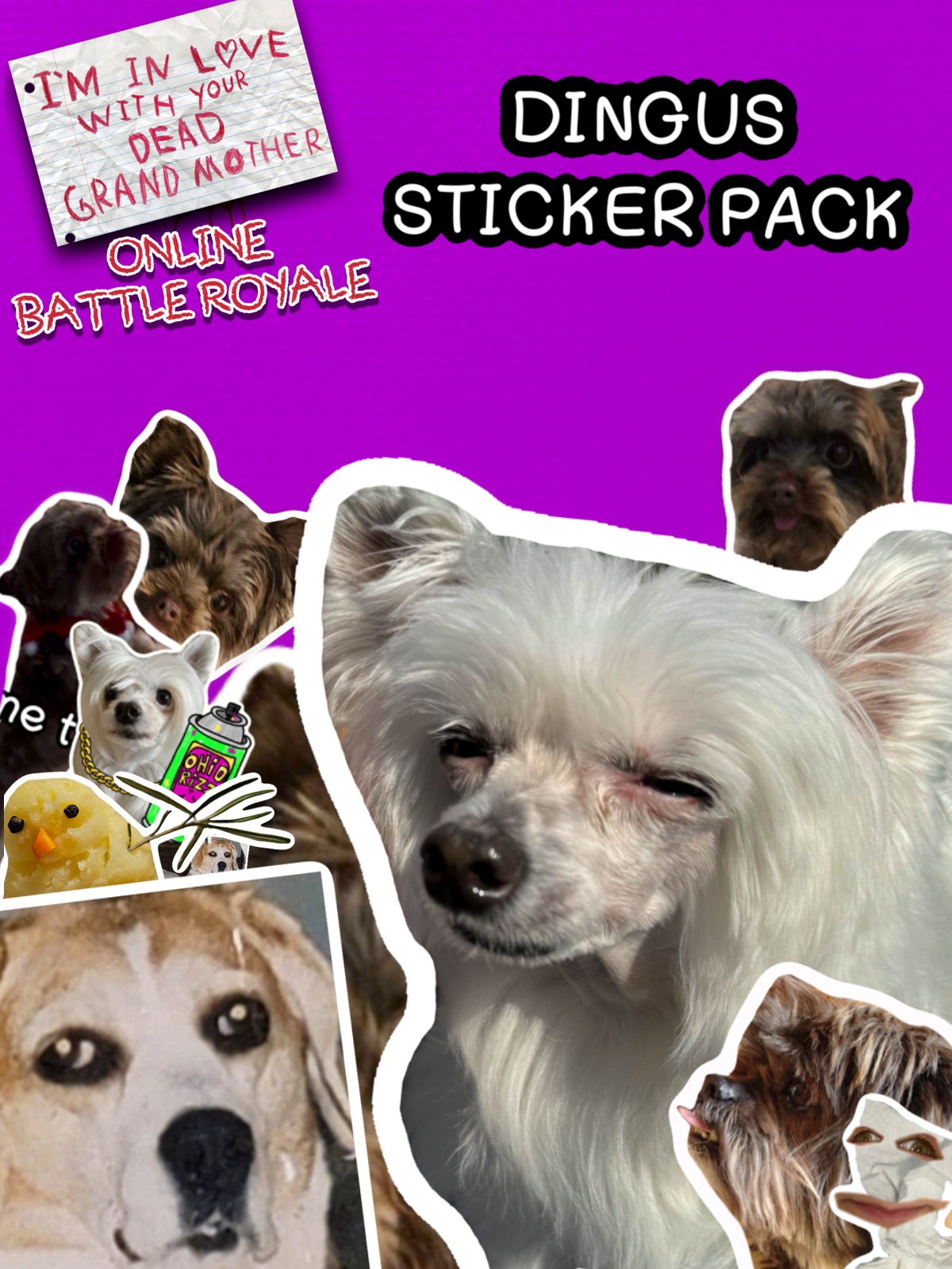 Dingus Sticker Pack - Emotes DLC