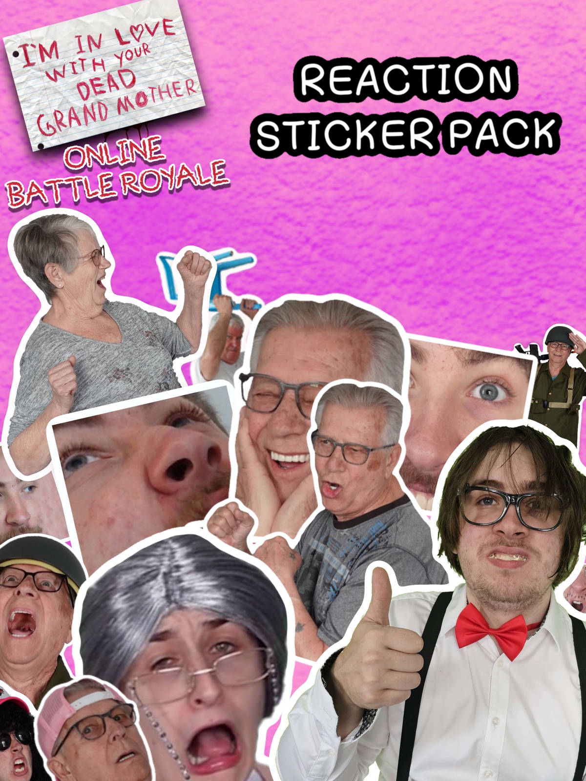 Reaction Sticker Pack - Emotes DLC