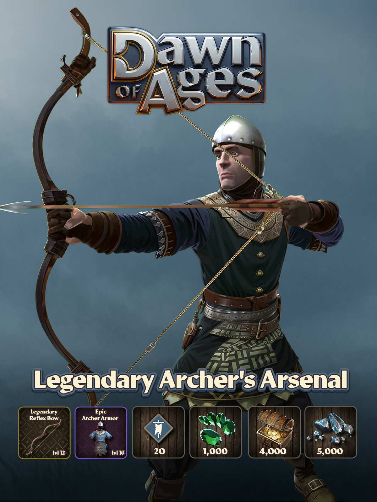 Dawn of Ages: Legendary Archer's Arsenal