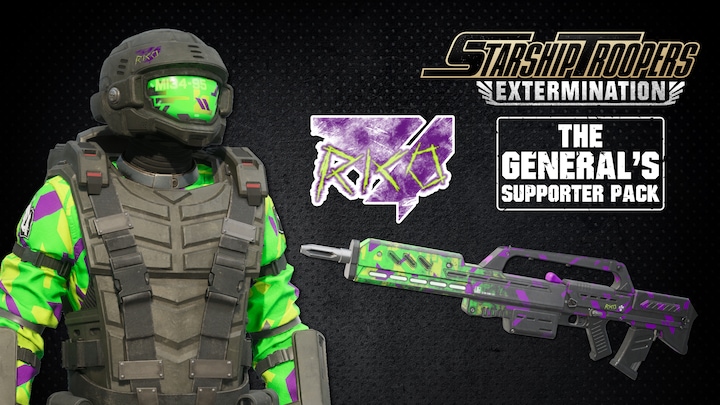 Starship Troopers: Extermination The Generals Supporter Pack