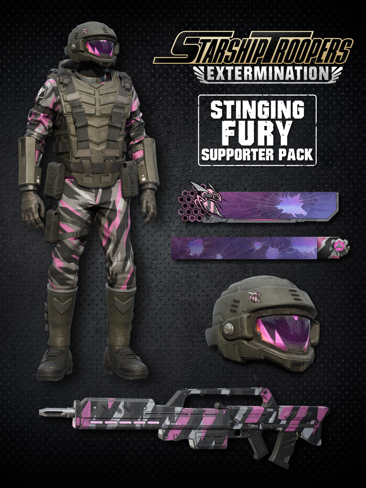 Starship Troopers: Extermination - Stinging Fury Supporter Pack - OfferImageTall