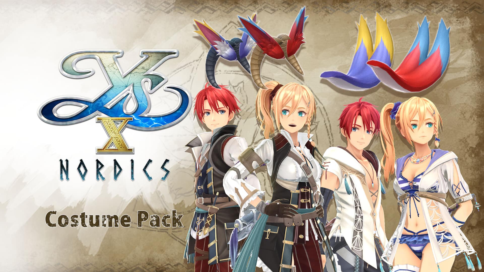 Ys X: Nordics - Costume Pack