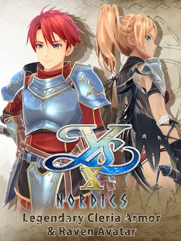 Ys X: Nordics - Legendary Cleria Armor & Raven Avatar