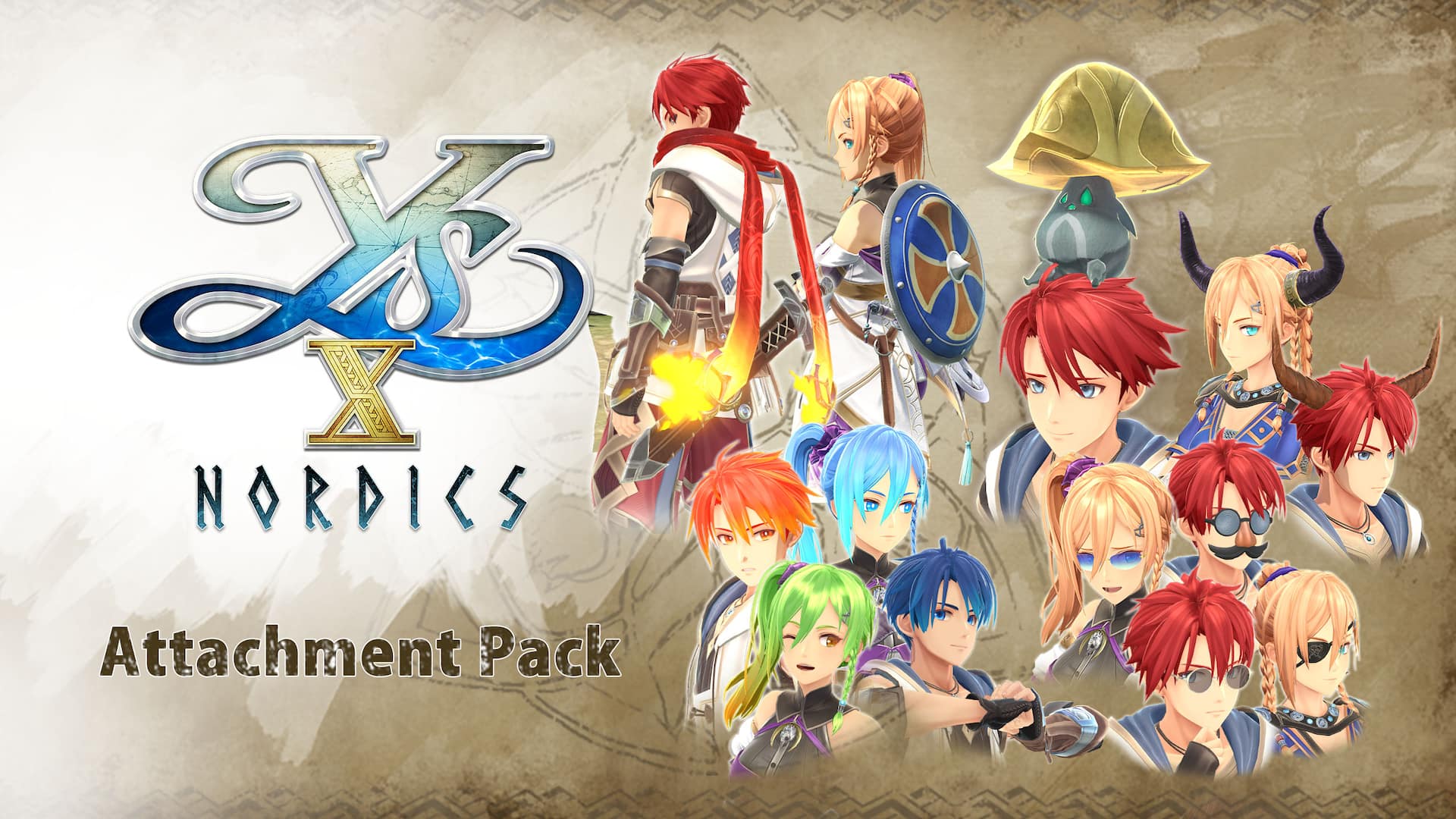 Ys X: Nordics - Attachment Pack