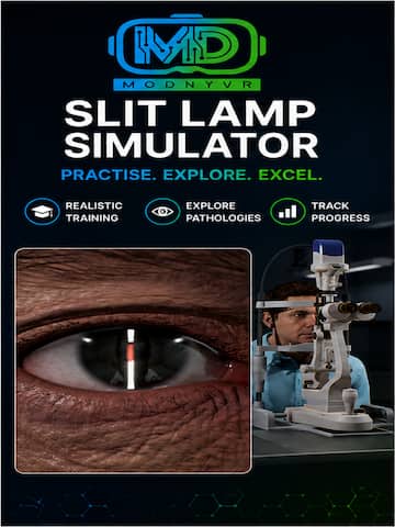ModnyVR : Slit Lamp Simulator