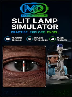 ModnyVR : Slit Lamp Simulator