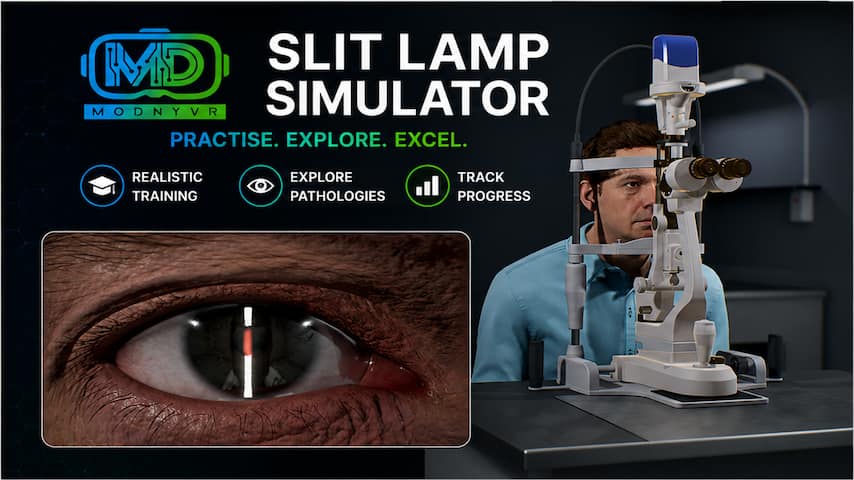 ModnyVR: Slit Lamp Simulator PC game deal