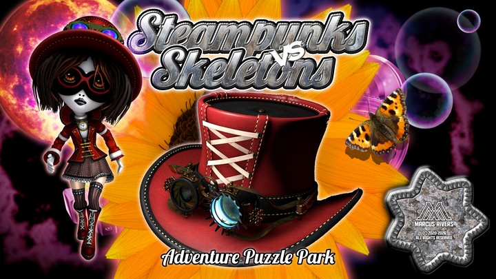 Steampunks Vs Skeletons: Adventure Puzzle Park