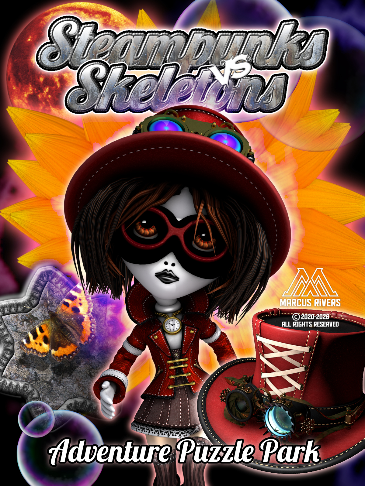 Steampunks Vs Skeletons: Adventure Puzzle Park