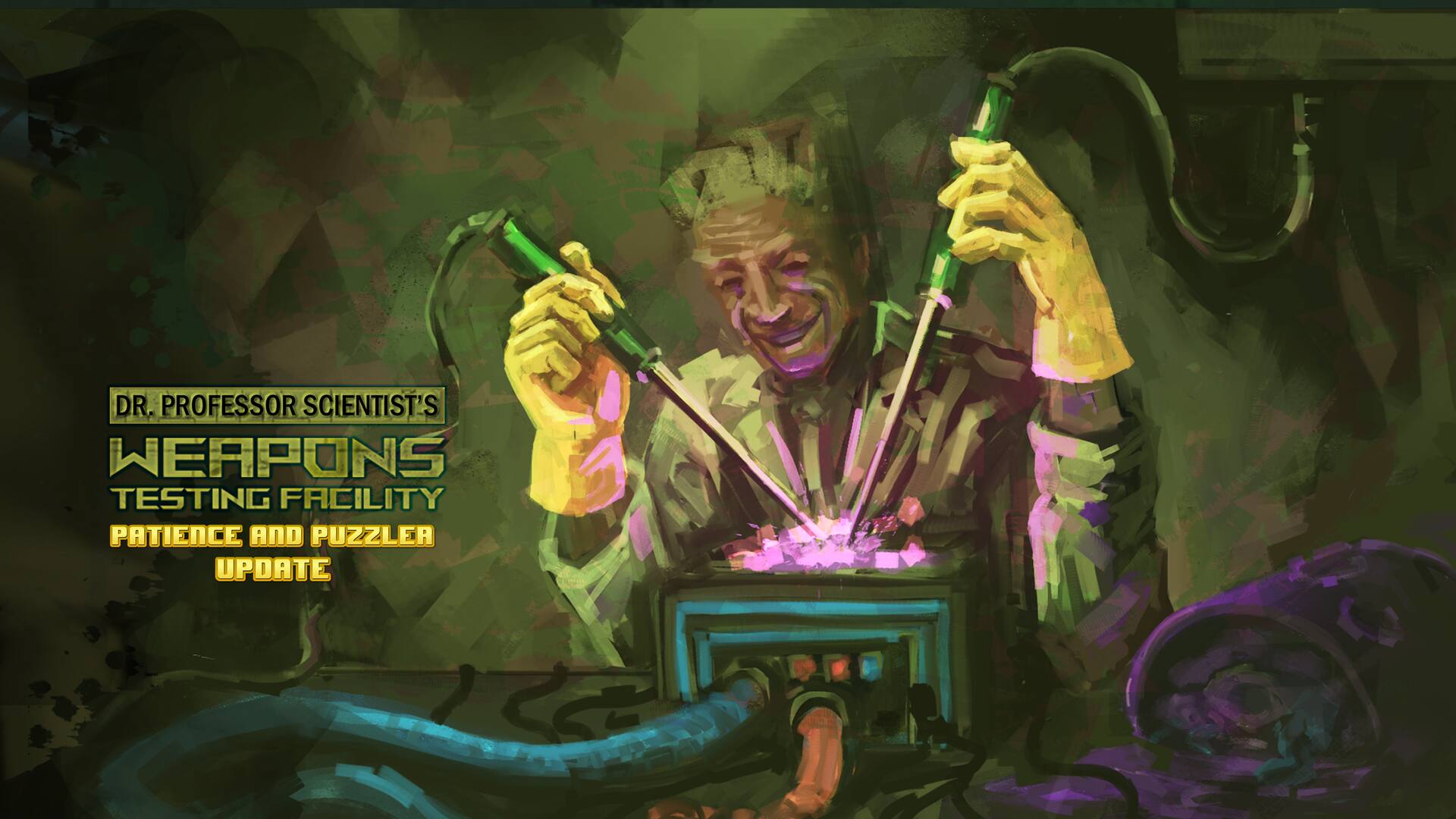 Dr. Professor Scientist's Weapons Testing Facility