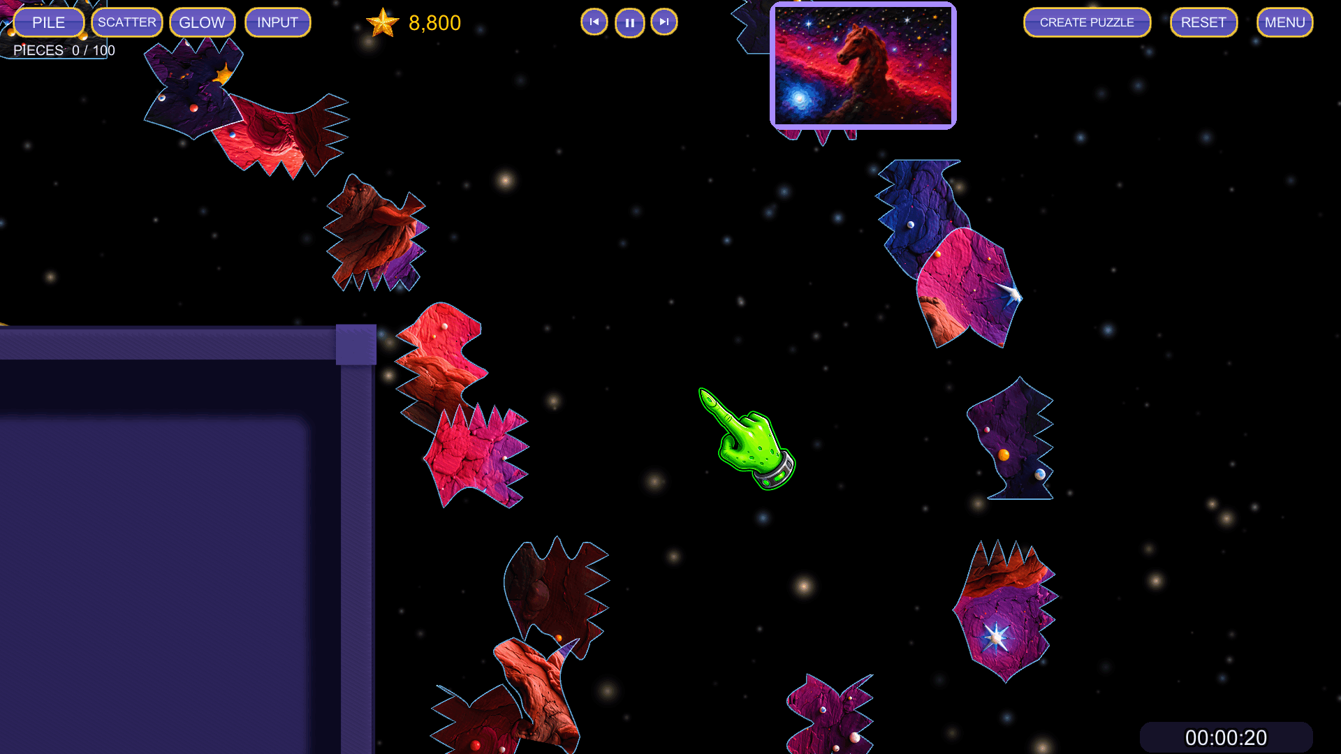 Cosmic Puzzles screenshot