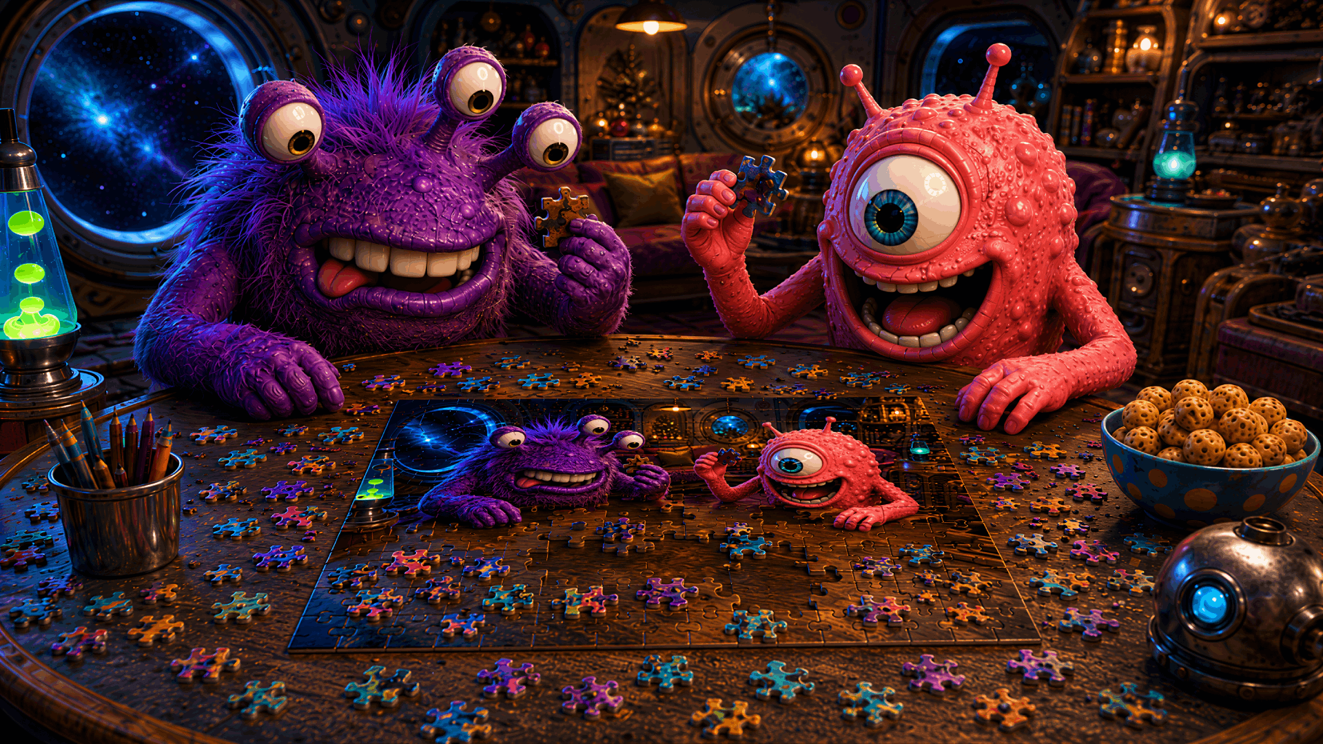 Cosmic Puzzles screenshot