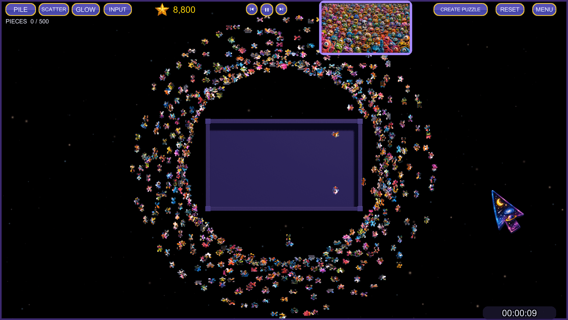 Cosmic Puzzles screenshot
