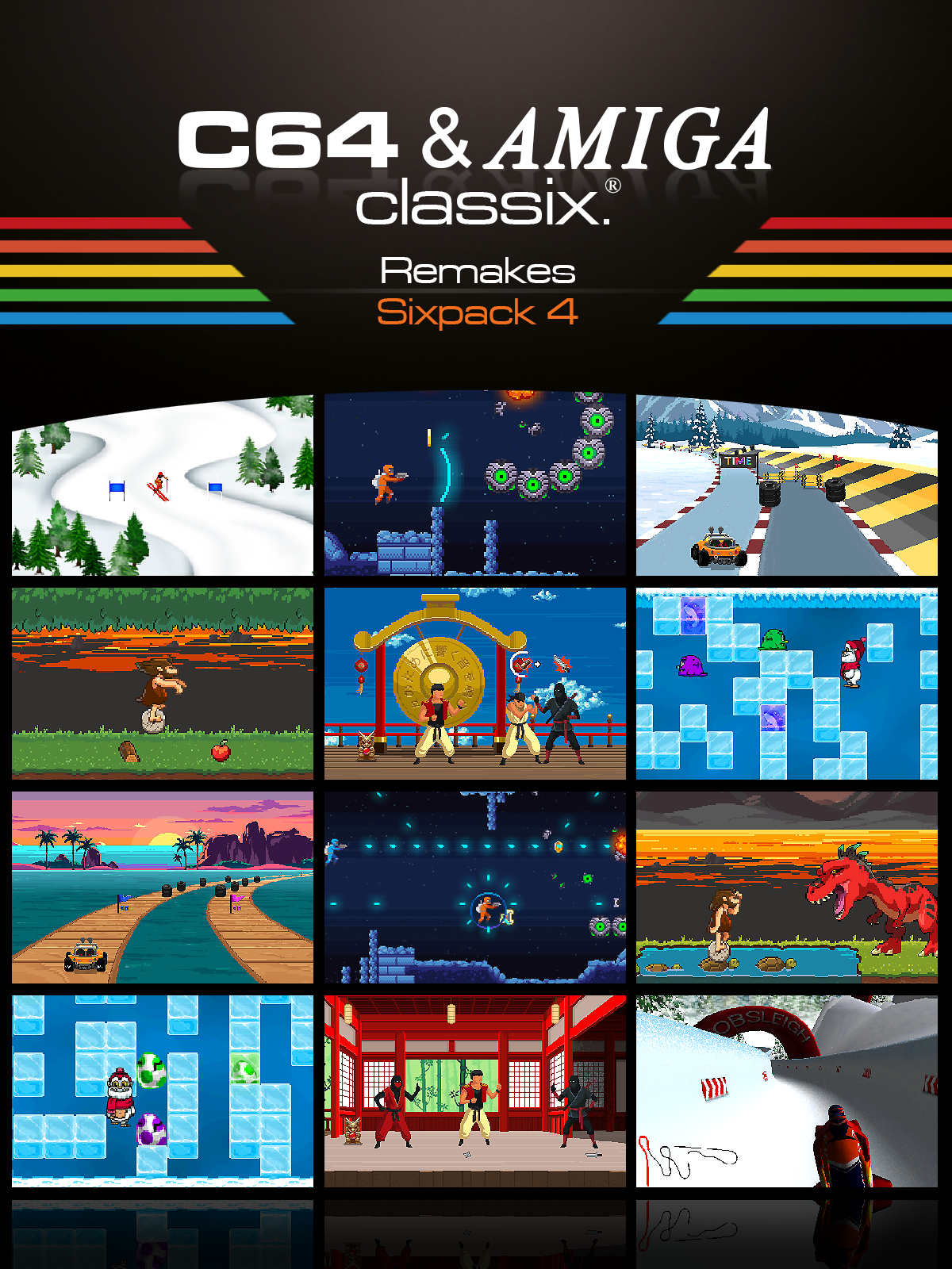C64 and AMIGA Classix Remakes Sixpack 4