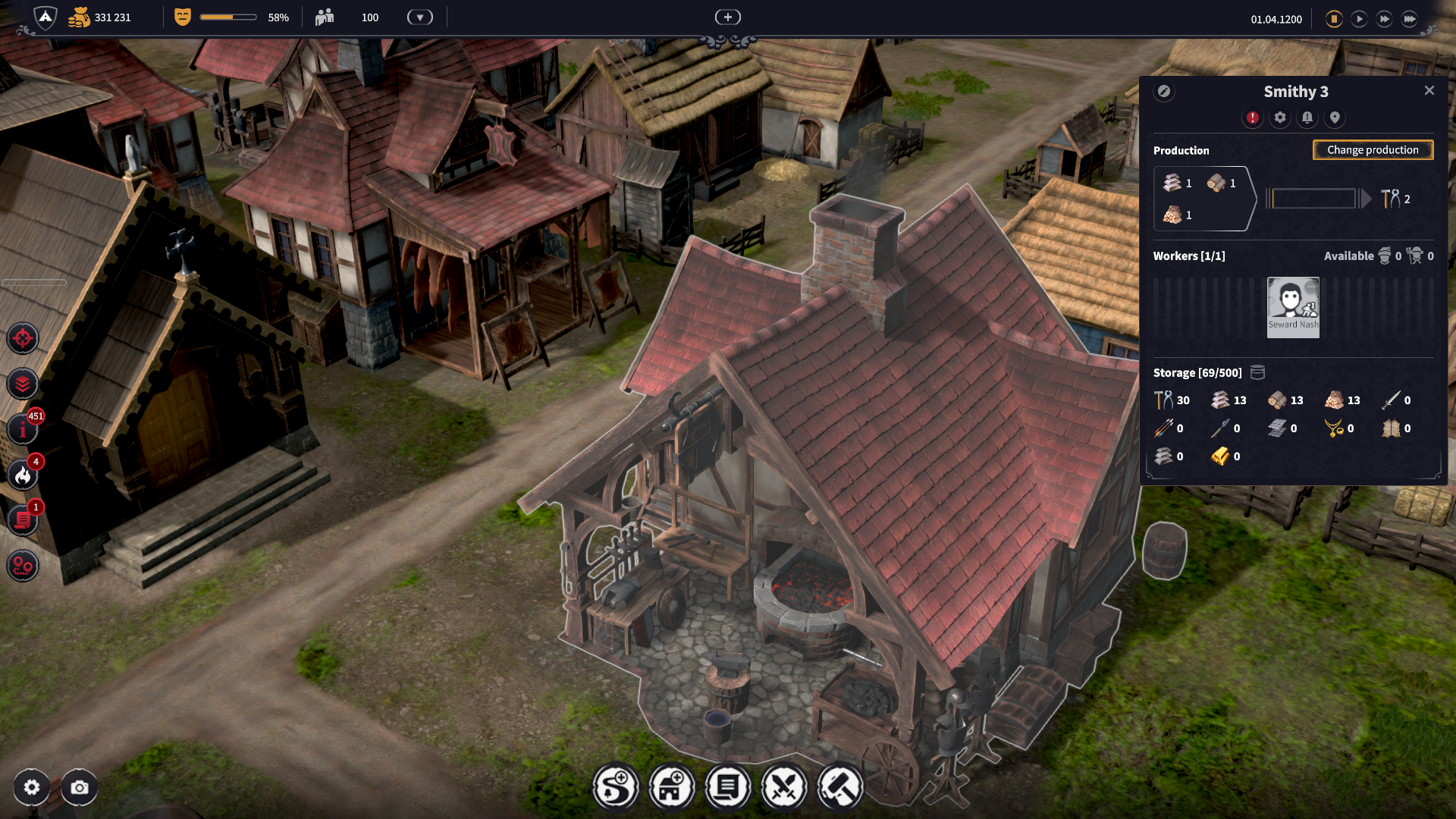 Feudal Baron: King's Land-10sqk