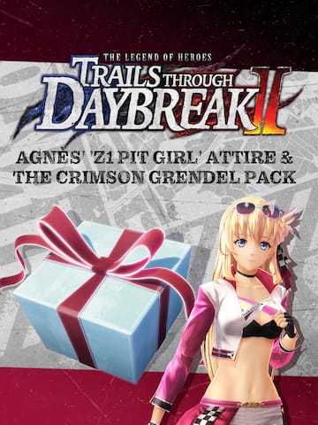 Agnès' 'Z1 Pit Girl' Attire & The Crimson Grendel Pack