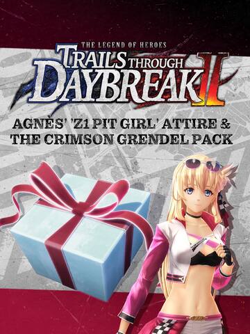 Agnès' 'Z1 Pit Girl' Attire & The Crimson Grendel Pack