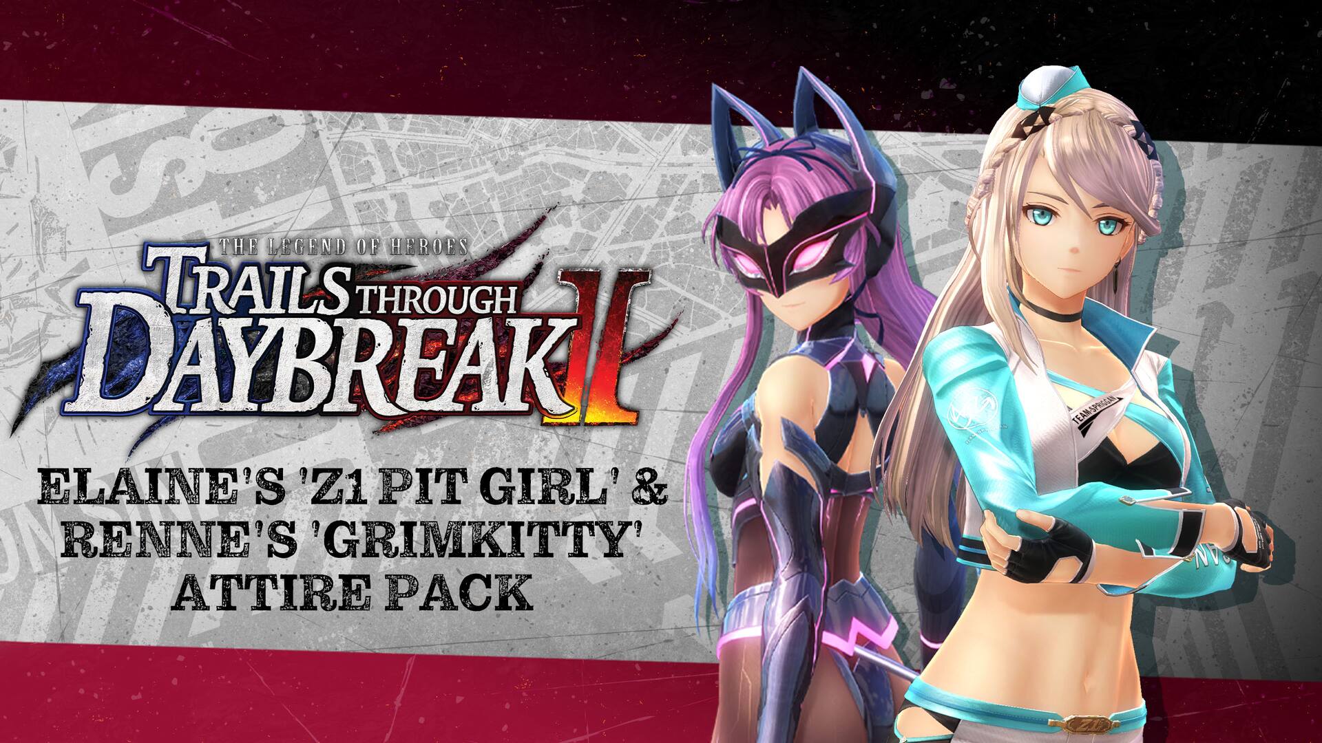 Elaine's 'Z1 Pit Girl' & Renne's 'Grimkitty' Attire Pack