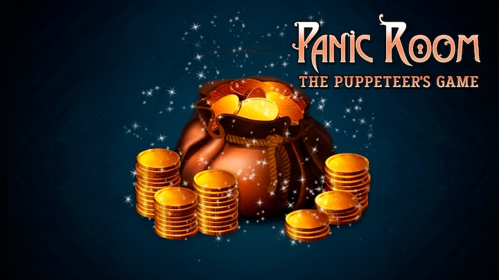 Purse with gold coins - Panic Room