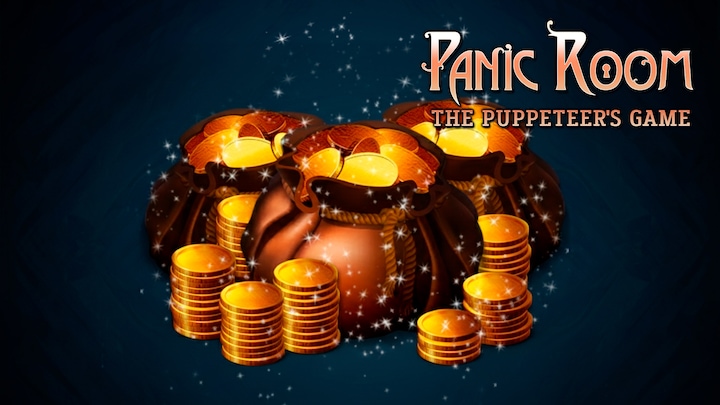 Bag with gold coins - Panic Room