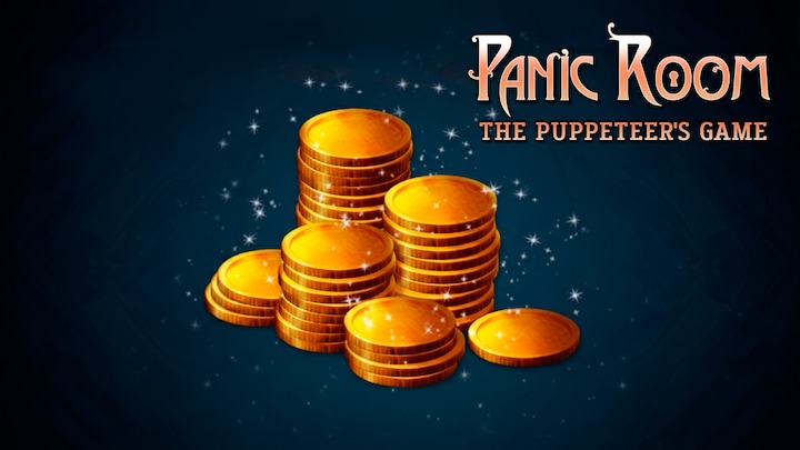 Handful of gold coins - Panic Room