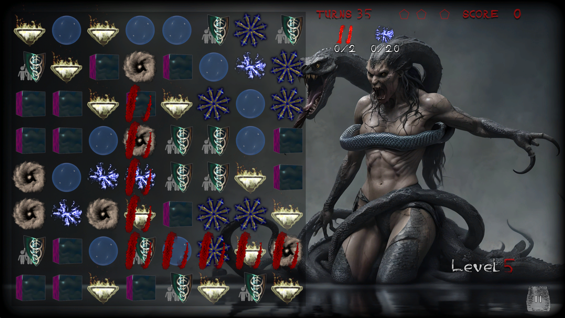Match 3 Game The world is going to-478do